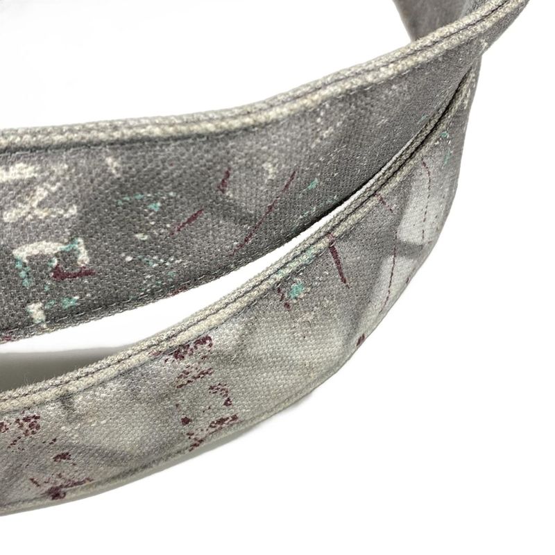 Chanel Backpack Sac Graffiti Canvas Backpack A92352 Grey X Beige X Multi