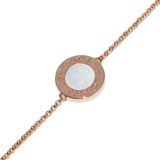 Bulgari Bracelet 18K Pink Gold Mother Of Pearl Bulgari Bracelet SM 359677