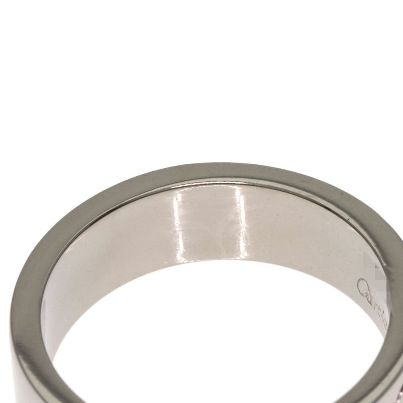 Cartier Love Ring #51 Ring - 18K White Gold Ladies