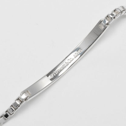 Tiffany & Co Venetian ID Approx 16.2cm (6.38in) (2.5 In) Arm Circumference 925