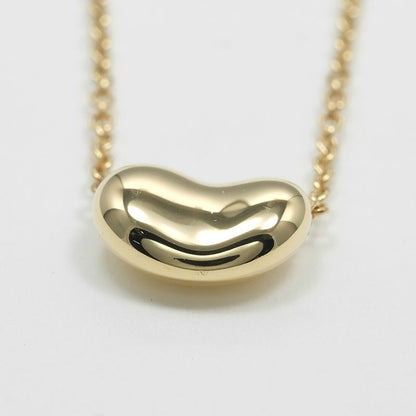 Tiffany & Co Bean 9mm (0.35in) Model 18K Yellow Gold Ladies 3.6g Necklace