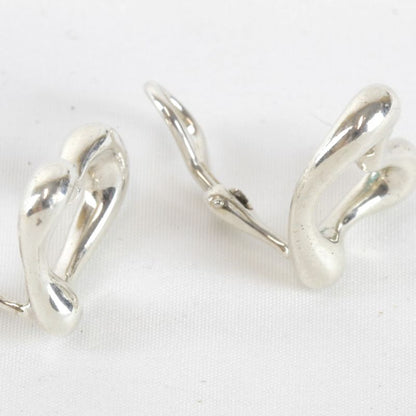 925 Silver Tiffany & Co Open Heart 107g Accessories Earring