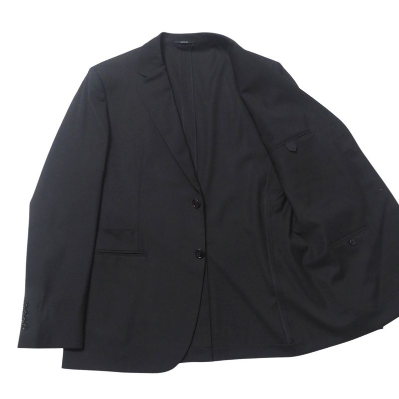 Hermes Pants Suit Size 52 2B Tailored Jacket Bleather Pants Slacks Made In