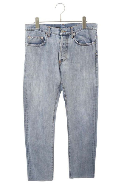 Dior Homme Washed CD Logo Plate Denim Pants Men's 30