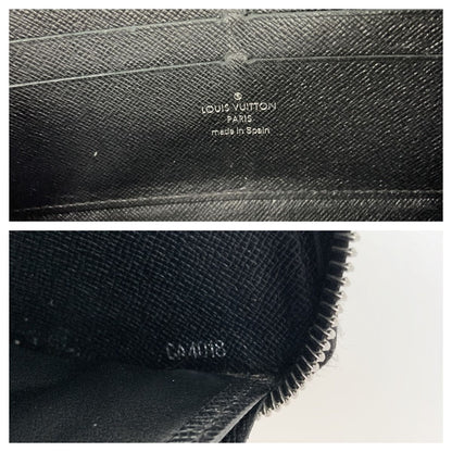 Louis Vuitton Epi Zippy Wallet Round Zipper Long Wallet M61857 Black
