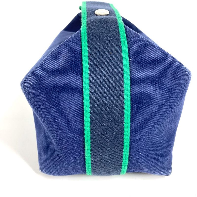 Hermes Handbag Brid A Black GM Brid A Black GM Cotton Blue