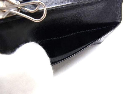 Prada Tessuto Nylon Quilted 6-ring Key Case Key Holder Men Women