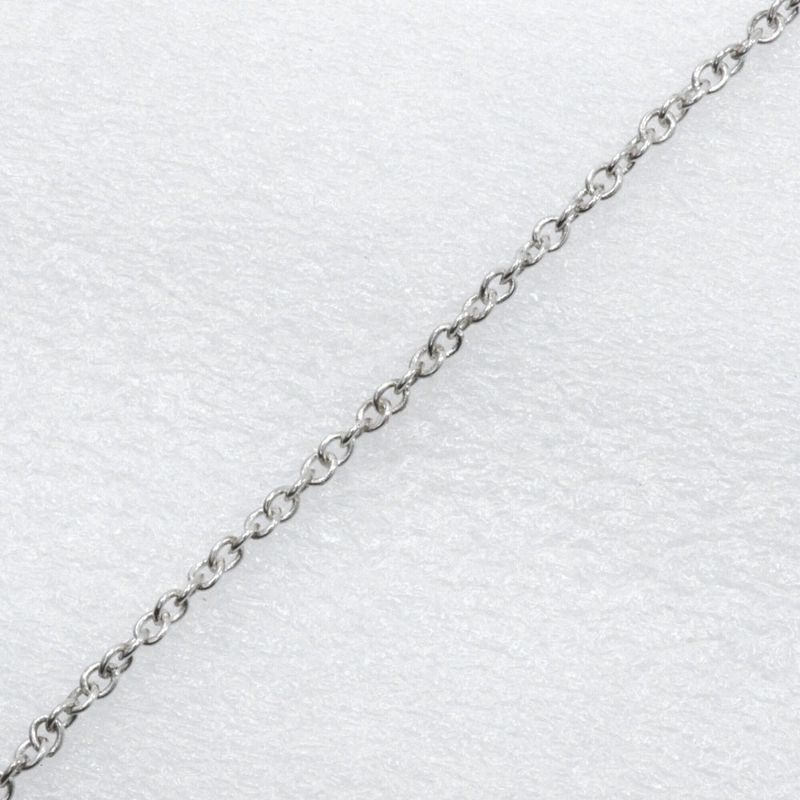 Tiffany & Co Open Heart Elsa Peretti 925 Silver Ladies 2.9g Necklace