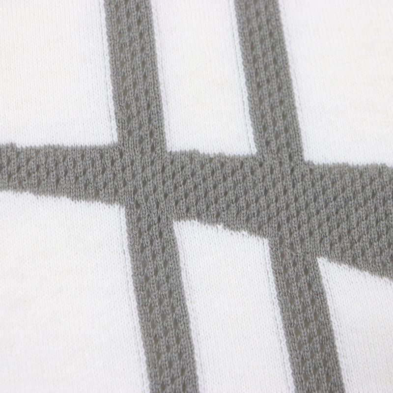 Hermes 23SS Cotton Cashmere H Motif Crew Neck Short Sleeves Short Sleeves Knit