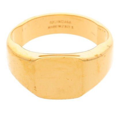 Balenciaga Double Finger Indentation Ring Men's S