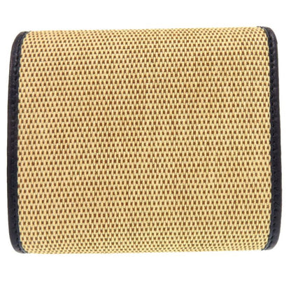 Gucci Horsebit 621891 Canvas/leather Beige Bifold Wallet 0394 Gucci
