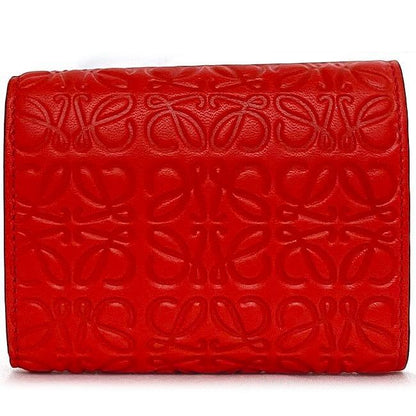 Loewe Trifold Wallet Red Anagram 107.55 S26