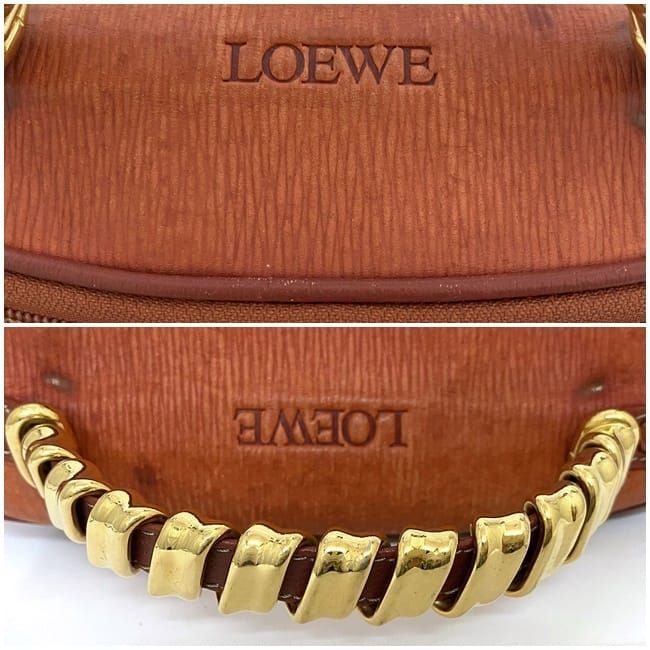 Loewe Vanity Bag F21837 Red Velasquez Handbag