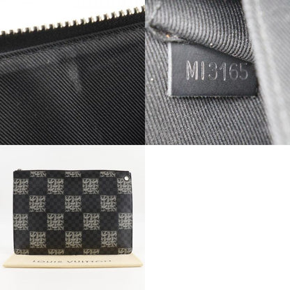 Louis Vuitton Pochette Jules GM Christopher Nemeth M61232 Damier Graphite