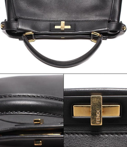 Fendi Leather Handbag Gold Hardware 8bn2903znf0kur Women Fendi