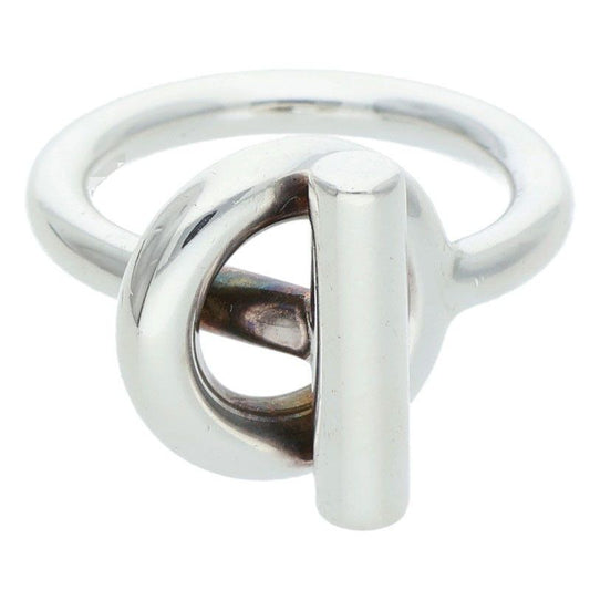 Hermes Echappee Silver Ring Men's 56 14