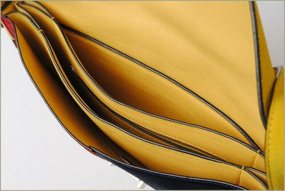 Celine Shoulder Bag Clutch Bag 2way Celine 171953 Yellow With Strap