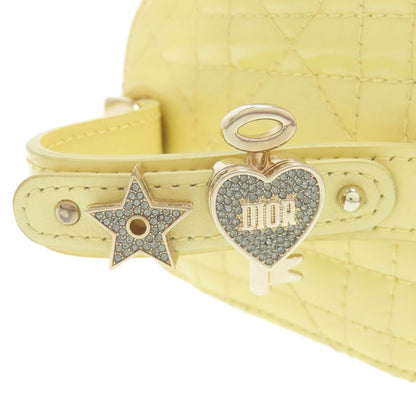 Christian DIOR Micro Vanity Mini Bag 2WAY Handbag Enamel Women