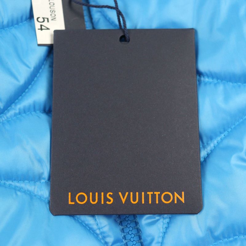 Louis Vuitton 22SS Hlb51e Monogram Quilted Blouson Jacket With Flower Logo