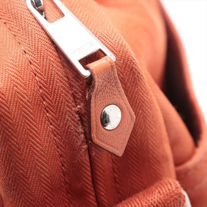 Hermes Acapulco Bassus Twirl Chevron Leather Shoulder Bag Crossbody Messenger