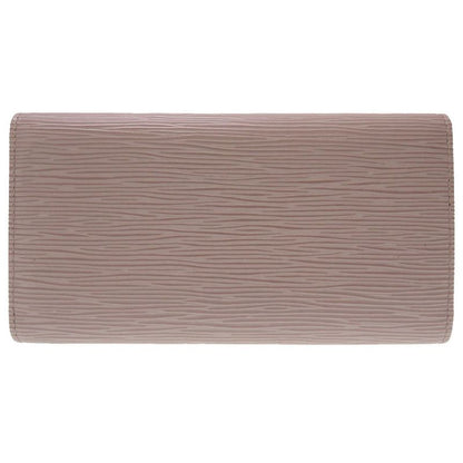 Louis Vuitton Epi M6338b Portefeuille International Lilac Trifold Long Wallet