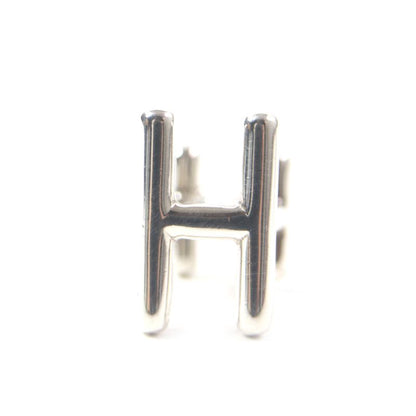 Hermes H2 H Logo Cufflinks Button Cufflinks Ag925 Silver Total Weight 8.8g