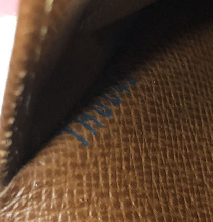 Louis Vuitton Monogram Portefeuille Elise M61654 Trifold Wallet Preowned 005377