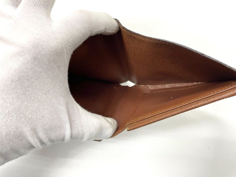 Louis Vuitton Monogram Portefeuille Florin Fold Wallet Pass Case M60026 Brown