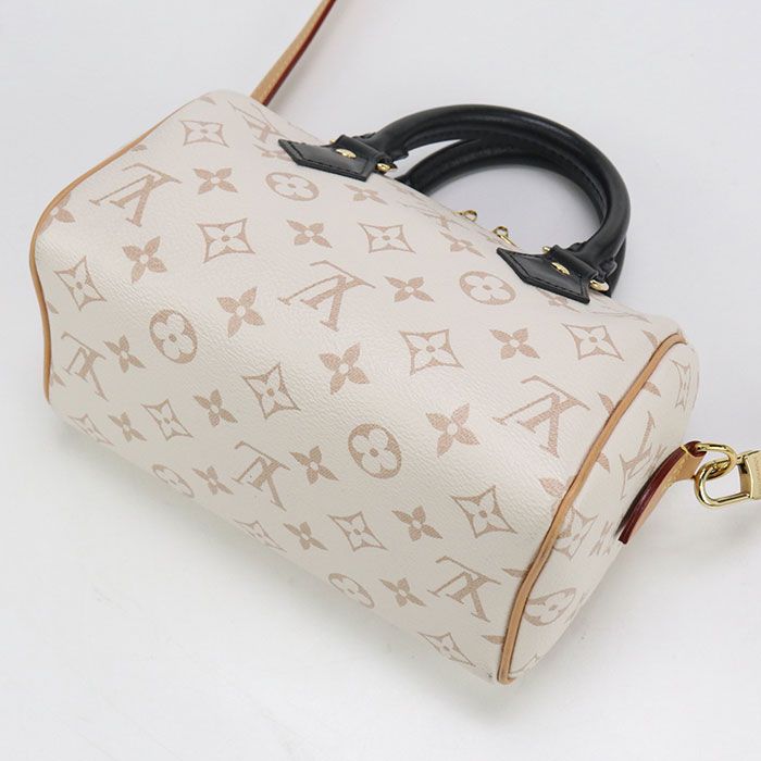 Louis Vuitton Speedy Bandoliere 20 2WAY Monogram/dunne Handbag PVC Ladies