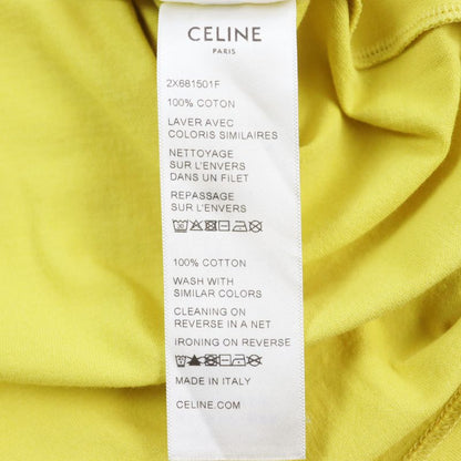 Celine 21SS 2x681501f Front Logo Print Short Sleeve Short Sleeve