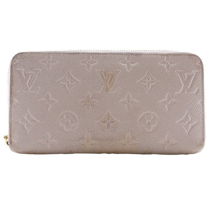Louis Vuitton Zippy Wallet M69034 Monogram Empreinte Turtelaire Gray Tn2196