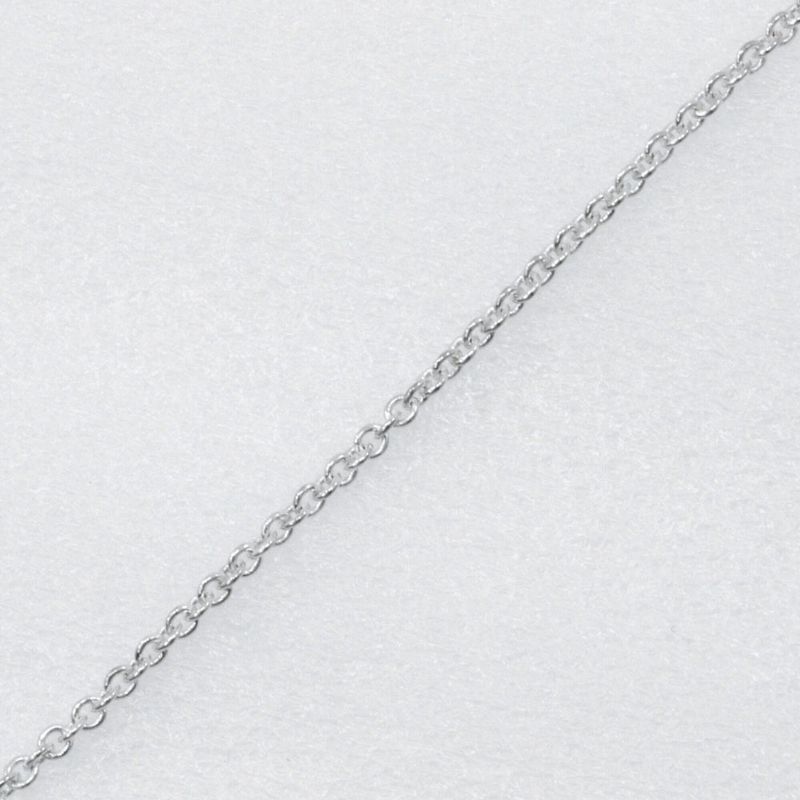 Tiffany & Co Open Heart Elsa Peretti 925 Silver Ladies 2.4g Necklace