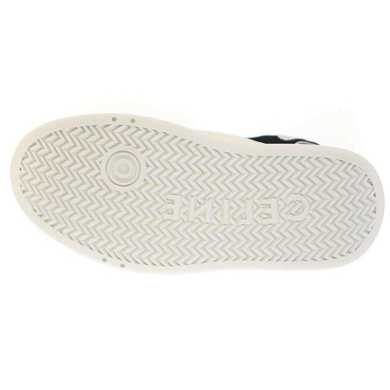 Celine Block Wedge Mule Sandals White 36