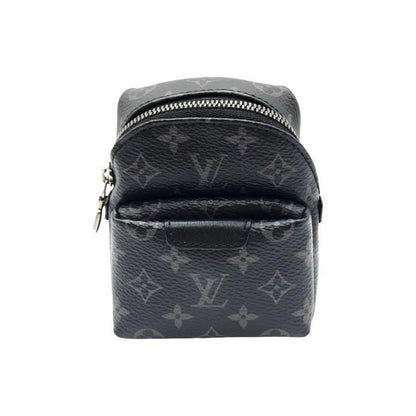 Louis Vuitton Bag Charm Bijoux Sac Backpack M61964 Monogram Eclipse Black