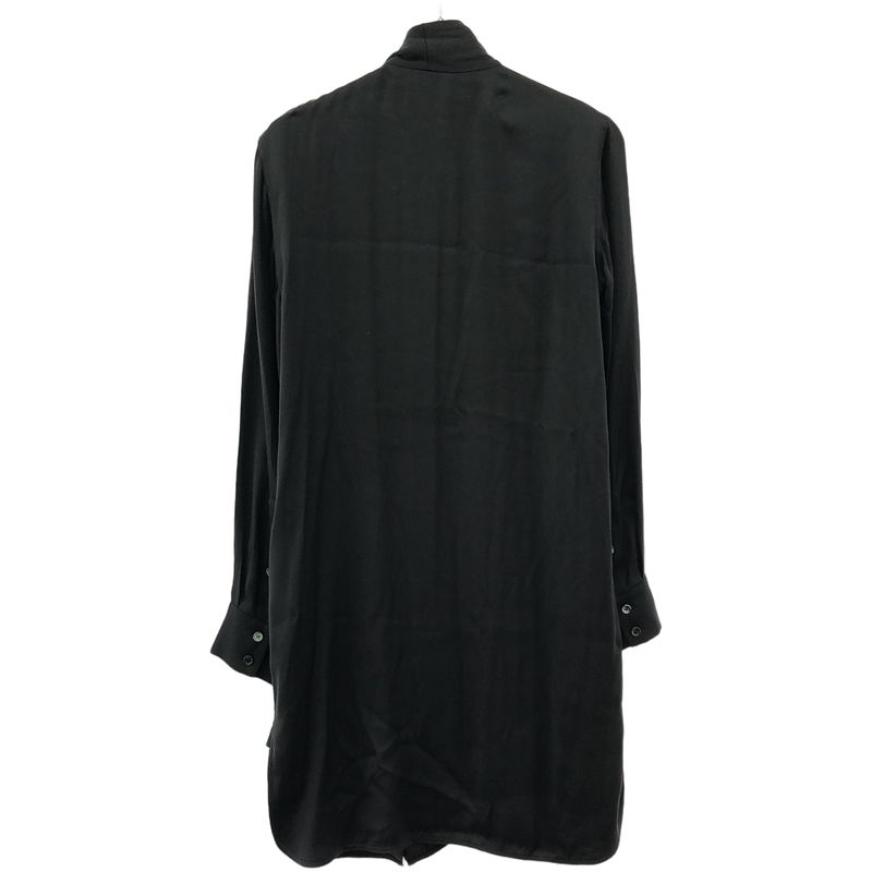 Celine by Phoebe Philo Silk Bow Tie Shirt Dress 2 6f41 2726 Black 38