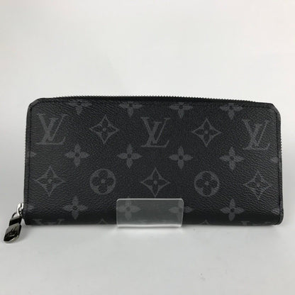 Louis Vuitton Long Wallet Zippy Wallet Monogram Horizontal M11611 Black