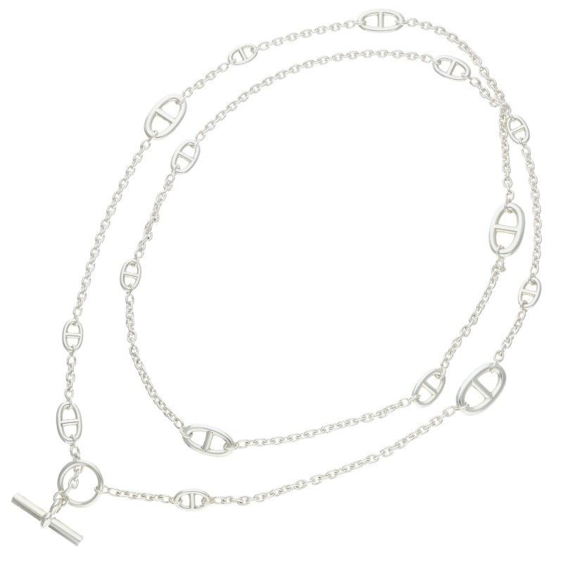Hermes Farandole Long Necklace Men's 120
