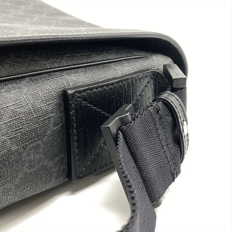 Gucci Shoulder Bag GG Supreme Canvas 169935 Black Messenger Bag Unisex