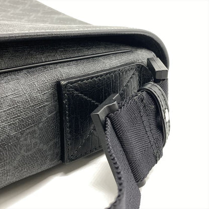 Gucci Shoulder Bag GG Supreme Canvas 169935 Black Messenger Bag Unisex