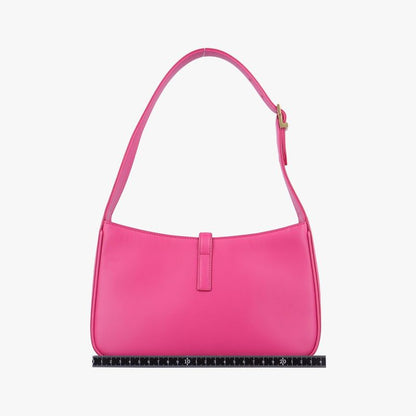 Yves Saint Laurentyves Saint Laurentle 5 A 7 Mini Hobo Rose Redleather 657228plb