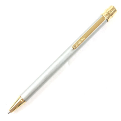 Cartier Santos De Cartier Ballpoint Pen Twist Closure With Engraved Logo