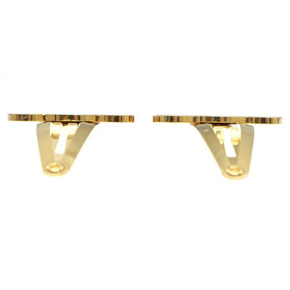 Celine Snap Hair Clip Set Of 2 46z656bsl 35OR Gold Color Hair Accessory