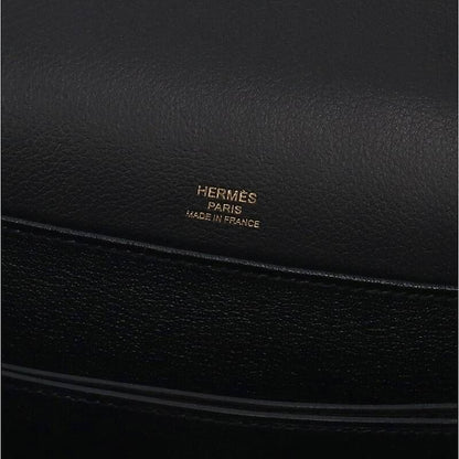 Hermes Lauris B Engraved Ghardware Leather Shoulder Bag Men's