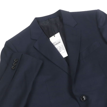 Gucci 252024 None Fabric 100% Wool Single Blazer Tailored Jacket Navy 48 Made