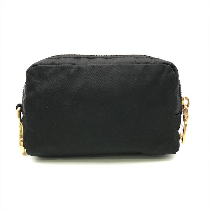 Prada Nylon Tessuto Ribbon Pouch