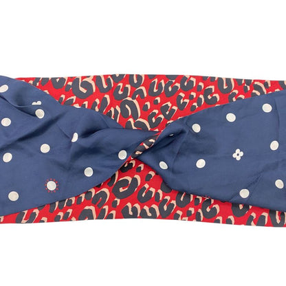 Em1031 Louis Vuitton Leopard Dot Snood Scarf