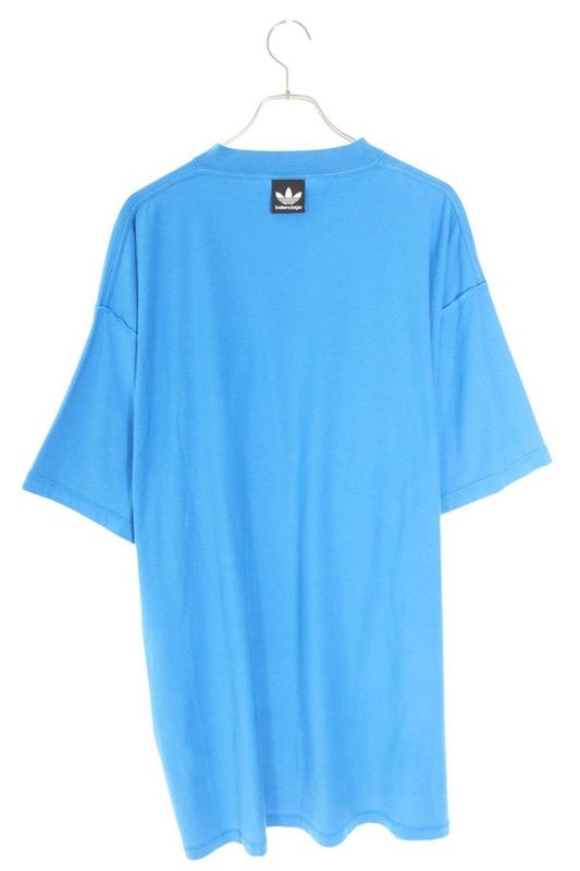 Balenciaga X Adidas 23SS 731769 Tnvp3 Logo Embroidery Inside Out T-shirt Men 4