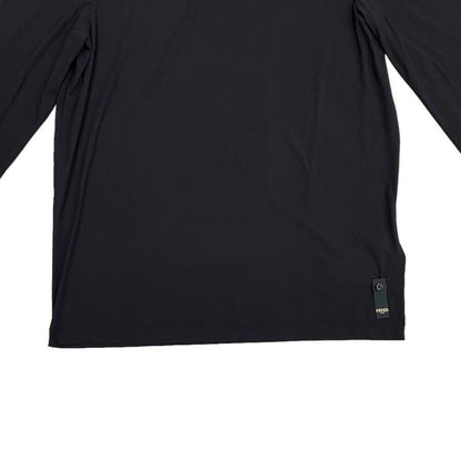 Fendi Long Sleeve High Neck Cut and Sewn Fy0983 Ah19 F0qa1 M Size Logo Plate