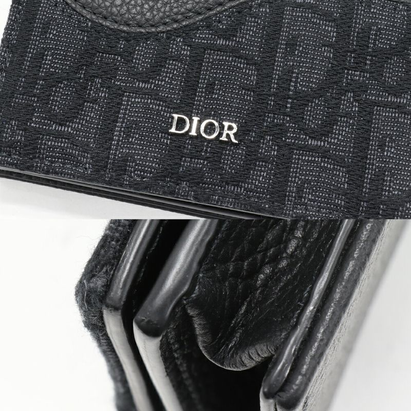 Dior Business Card Holder With Card Case Depth Oblique Saddle Business Card