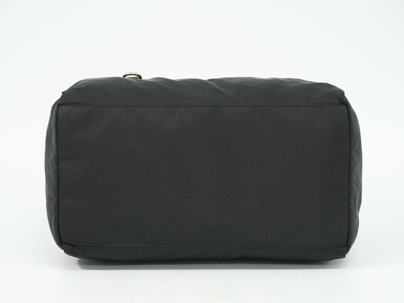 Authentic Prada Nylon Handbag Black Bag Pre-owned [follow-up Discount